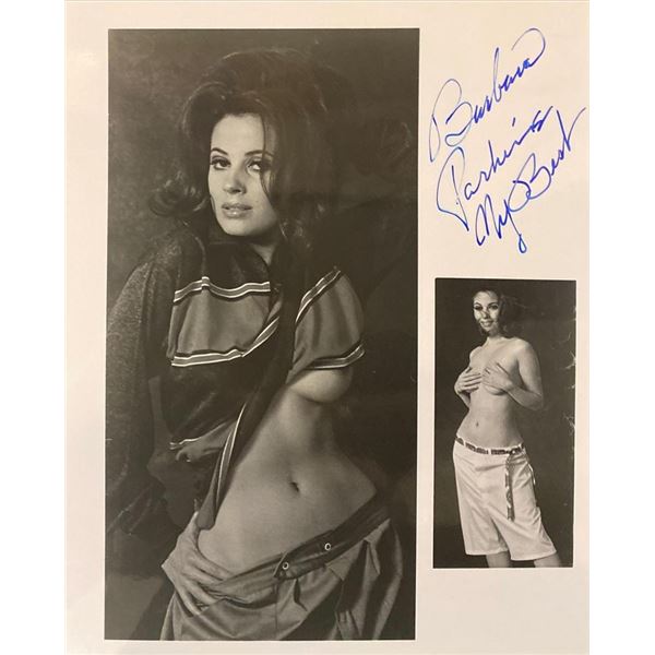 Valley of The Dolls Barbara Parkins signed photo collage