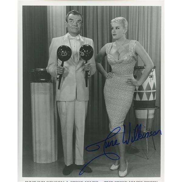 The Candidate June Wilkinson signed photo