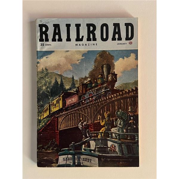 1948 Railroad Pulp Magazine