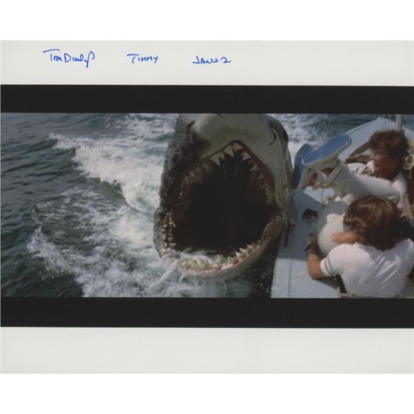 Jaws 2 signed movie photo