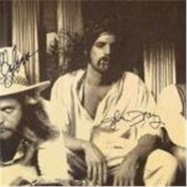 The Eagles signed insert poster