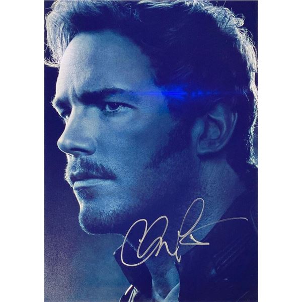 Chris Pratt facsimile signed  movie photo
