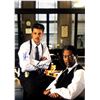 Image 1 : Seven  Morgan Freeman and Brad Pitt facsimile signed movie photo