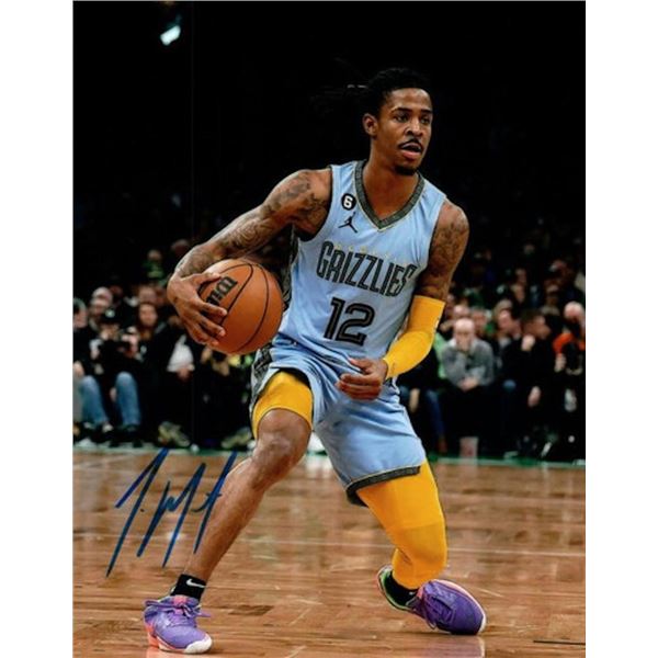 Memphis Grizzlies JA Morant facsimile signed photo