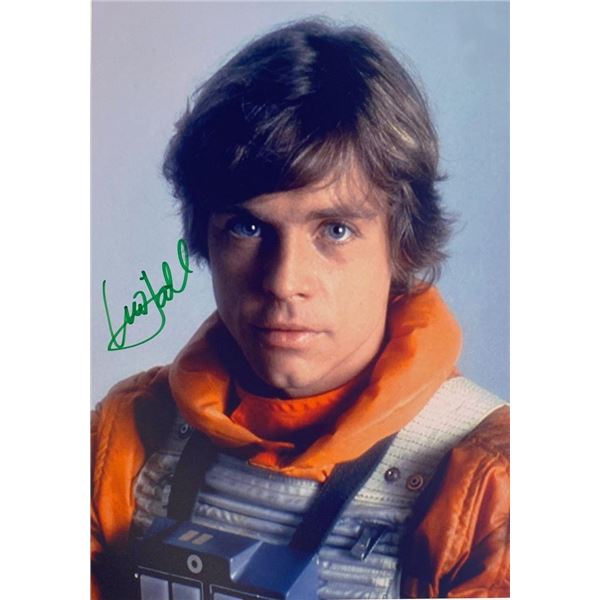 Star Wars Mark Hamill facsimile signed  movie photo