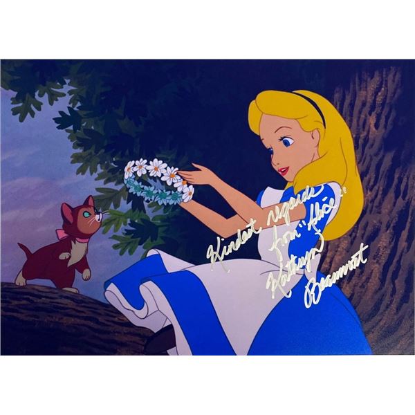 Alice in Wonderland  Kathryn Beaumont facsimile signed  movie photo