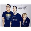 Image 1 : Blink-182 band facsimile signed  photo