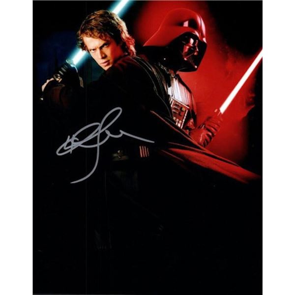 Star Wars Hayden Christensen facsimile signed photo