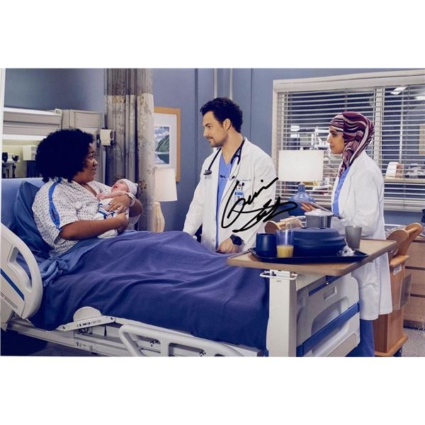 Grey's Anatomy Giacomo Gianniotti facsimile signed  photo