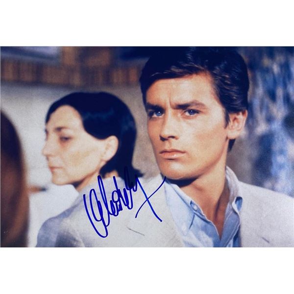 Alain Delon facsimile signed  movie photo