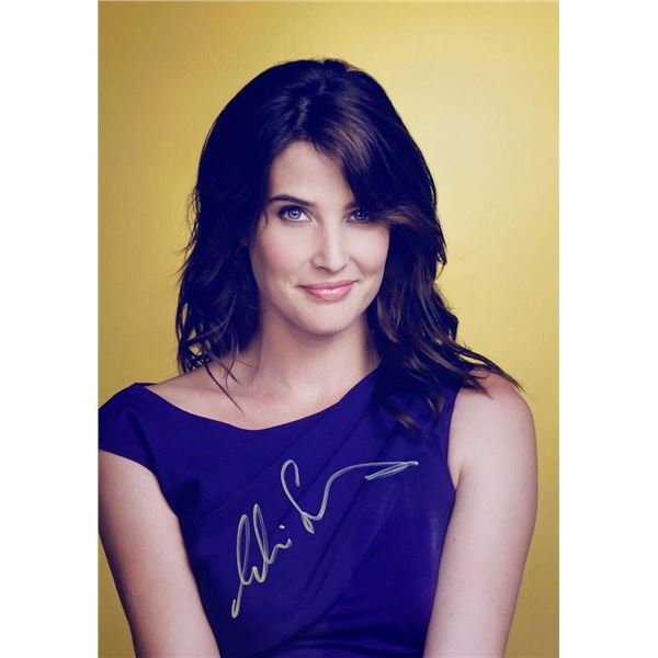 How I Met Your Mother Cobie Smulders facsimile signed photo