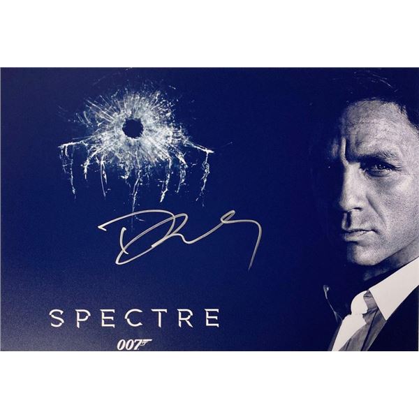 Spectre Daniel Craig facsimile signed movie photo