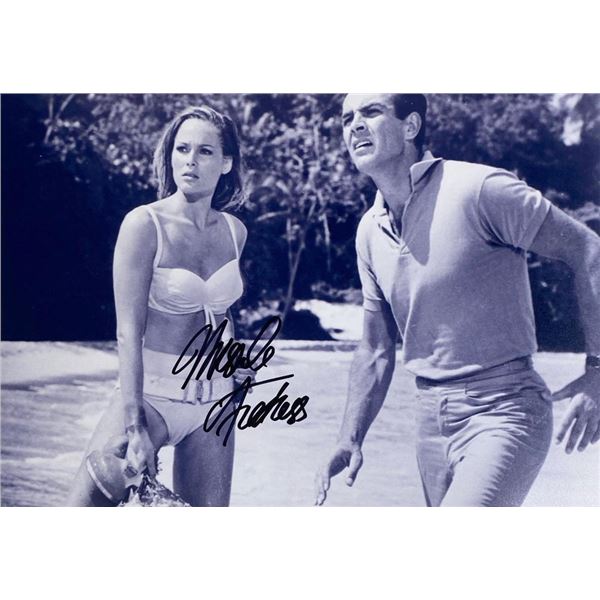 Bond Girl Ursula Andress facsimile signed  photo
