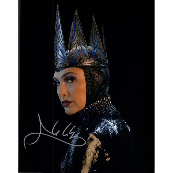 Snow White Gal Gadot facsimile signed movie photo