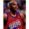 Image 1 : Philadelphia 76ers Charles Barkley facsimile signed photo