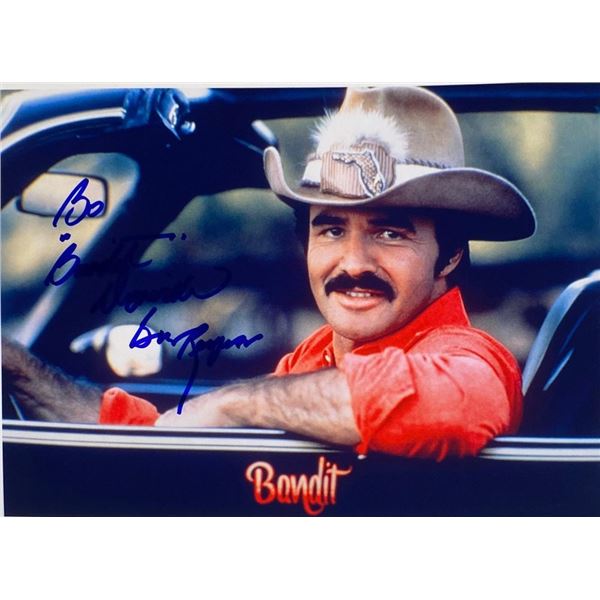 Smokey and The Bandit Burt Reynolds facsimile signed movie photo