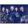 Image 1 : Def Leppard  facsimile band signed photo