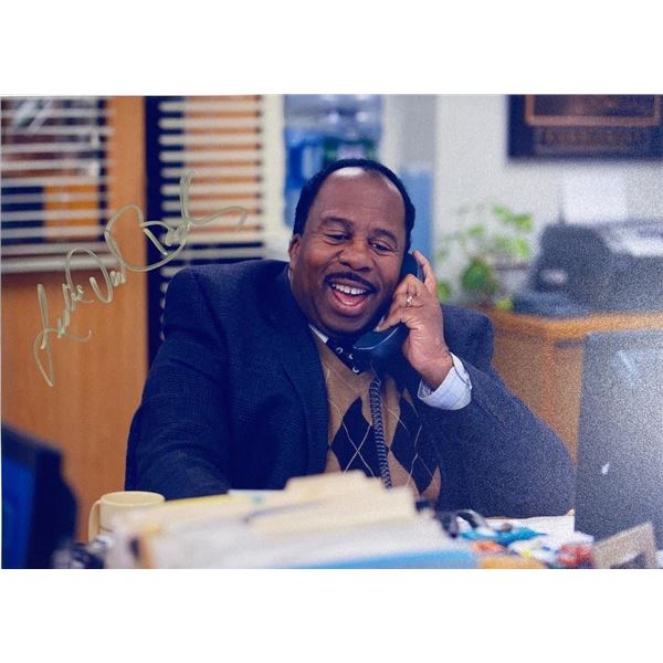 The Office Leslie David Baker facsimile signed  photo