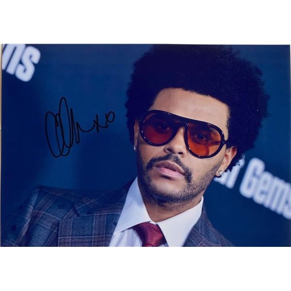The Weeknd facsimile signed  photo
