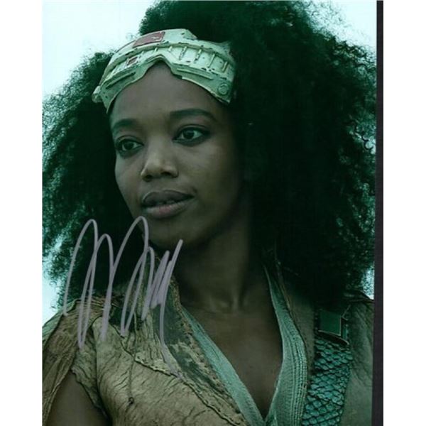 Star Wars Naomi Ackie facsimile signed photo