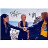 Image 1 : Charlie's Angels cast facsimile signed  movie photo