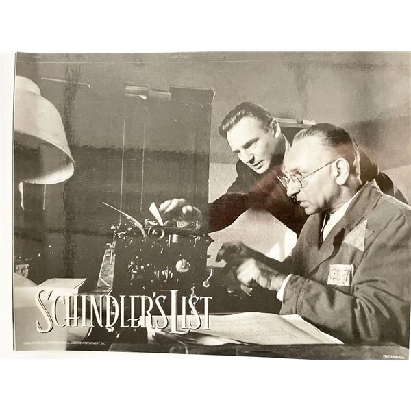 Schindler's List movie photo
