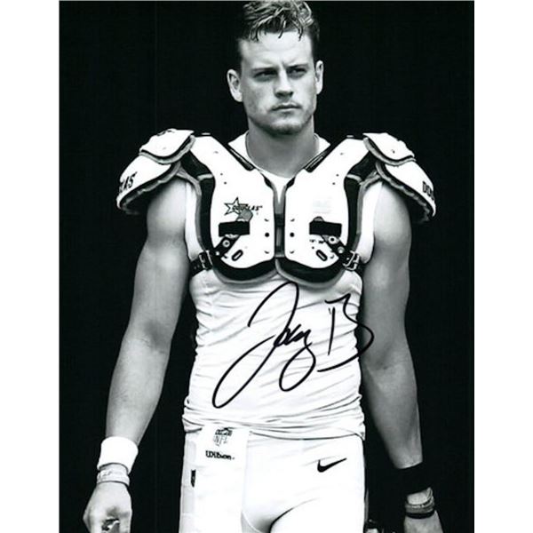 Cincinnati Bengals Joe Burrow facsimile signed photo