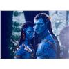 Image 1 : Avatar Zoe Saldana and Sam Worthington facsimile signed  movie photo