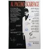 Image 1 : Scarface cast facsimile signed  movie photo