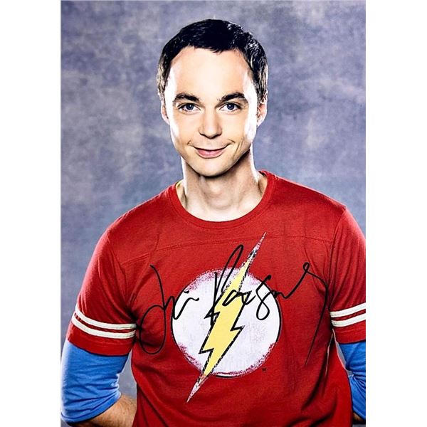 The Big Bang Theory Jim Parsons facsimile signed photo