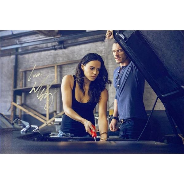 Fast & Furious 6 Michelle Rodriguez facsimile signed  movie photo