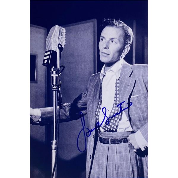 Frank Sinatra facsimile signed photo