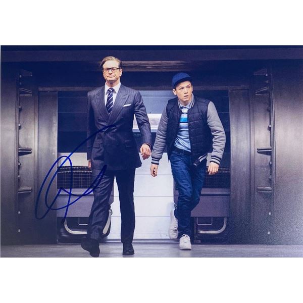 Kingsman: The Secret Service Colin Firth facsimile signed  movie photo