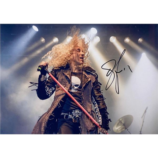 Twisted Sister Dee Snider facsimile signed  photo