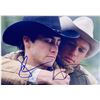 Image 1 : Brokeback Mountain Jake Gyllenhaal and Heath Ledger facsimile signed  movie photo