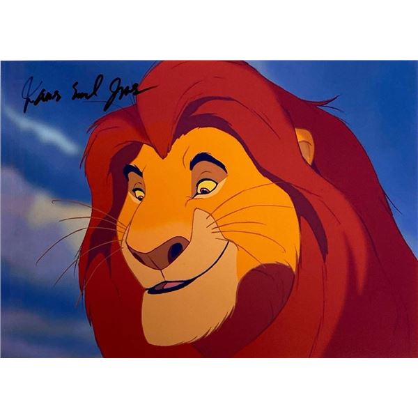 The Lion King James Earl Jones facsimile signed  movie photo