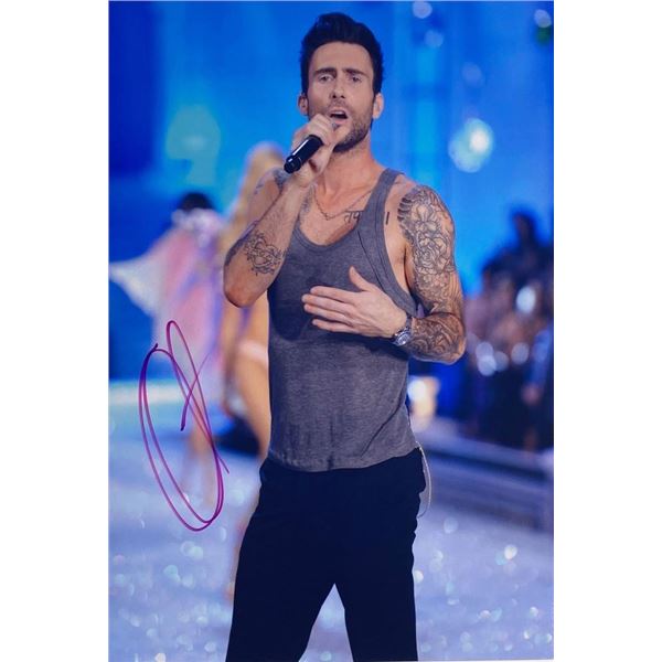 Adam Levine facsimile signed photo