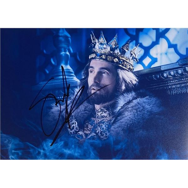 Maleficent Sharlto Copley facsimile signed movie photo