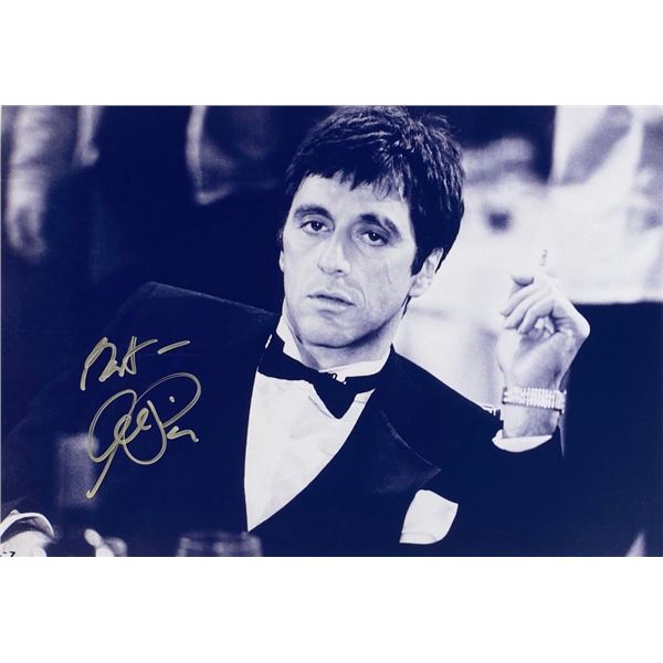 Scarface Al Pacino facsimile signed movie photo