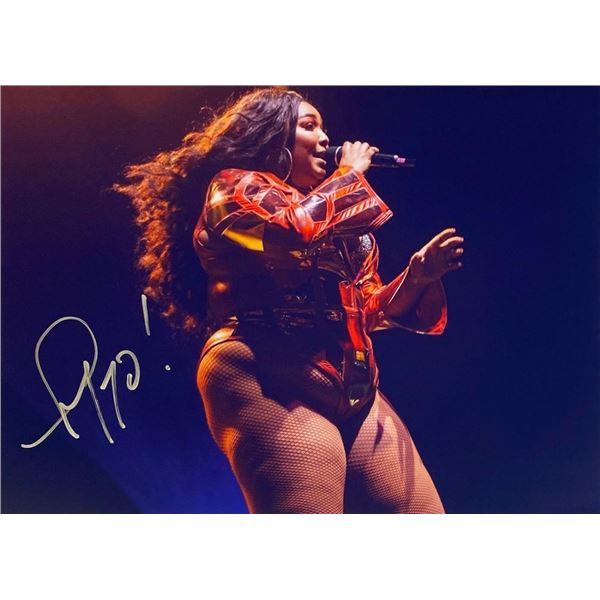 Lizzo facsimile signed photo