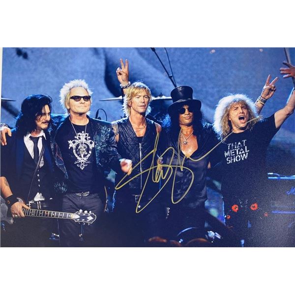 Guns N' Roses facsimile band signed photo