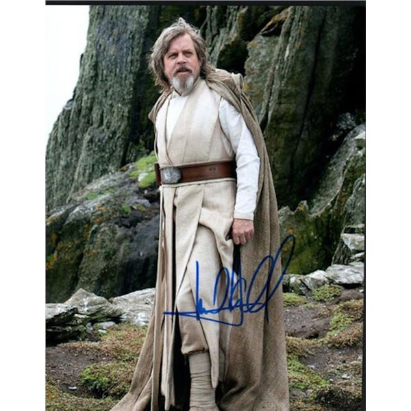 Star Wars Mark Hamill facsimile signed photo