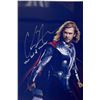 Image 1 : Thor Chris Hemsworth facsimile signed  movie photo