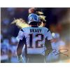 Image 1 : New England Patriots Tom Brady facsimile signed  photo
