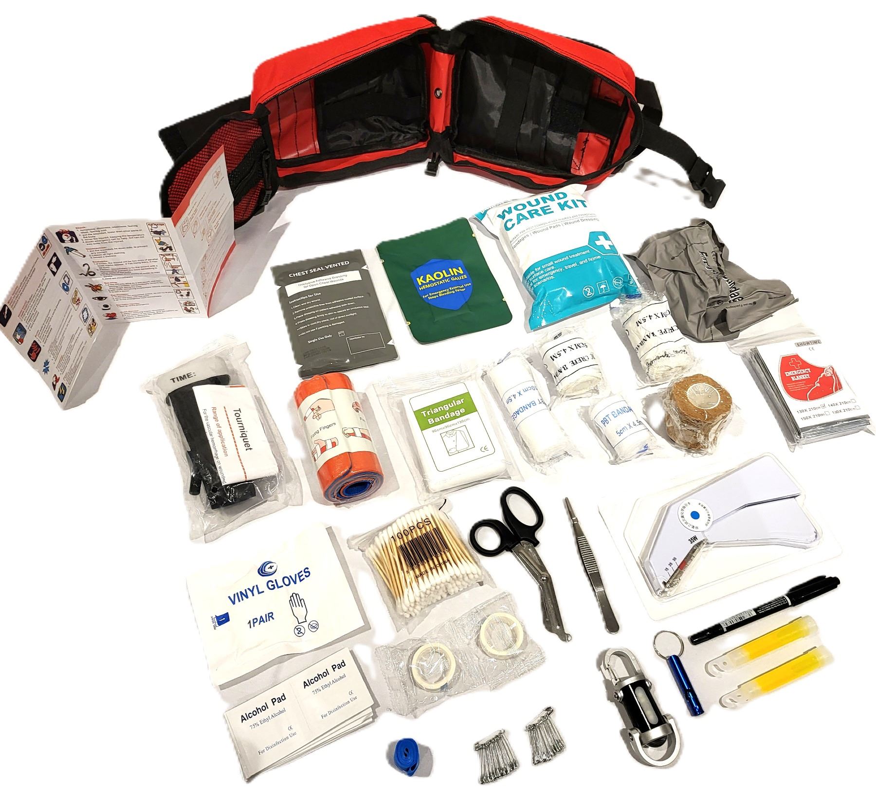 354 pc -Tactical IFAK Individual First Aid Kit (Alpha 2)