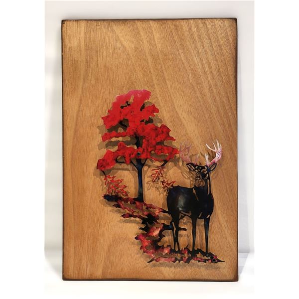 "Hunting Whitetail Scene 2" artwork