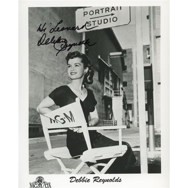 Singin in The Rain Debbie Reynolds signed  photo