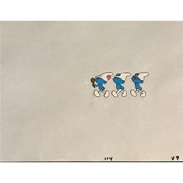 Smurfs original Sericel