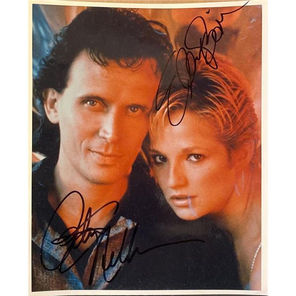 The Adventures of Buckaroo Banzai Across the 8th Dimension Peter Weller and Ellen Barkin signed movi