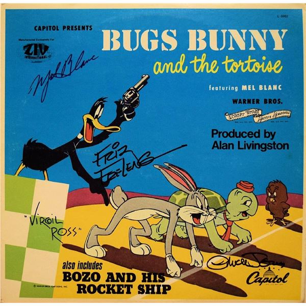 Bugs Bunny and the Tortoise signed soundtrack